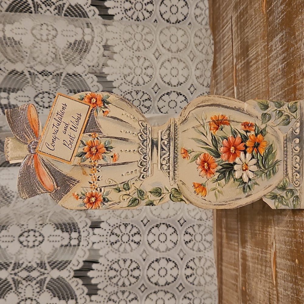 Vintage | Wedding Congratulations Greeting Card